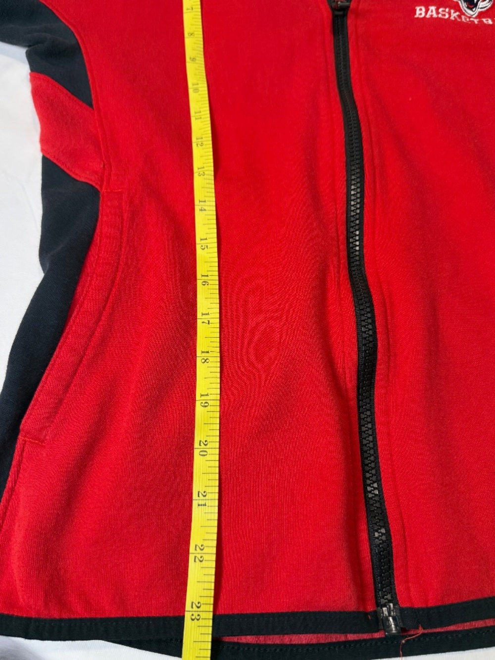 Nike Women's Dri-FIT Red Black 2 Piece Sweatsuit Set Size Medium (UPDATED) - Picture 12 of 13